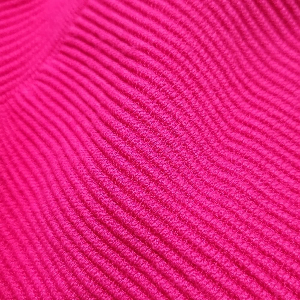 Nine West Bright Pink Ribbed Sweater - Picture 11 of 14